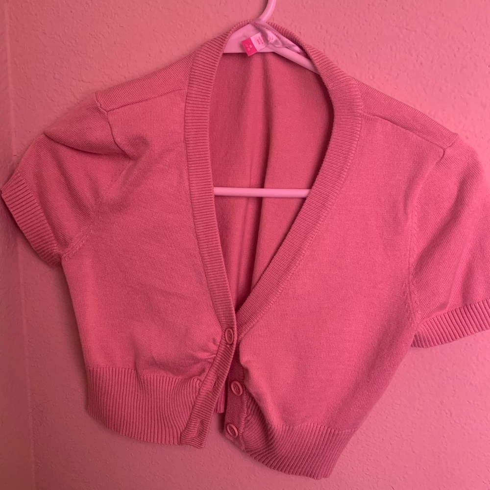Sweater crop top